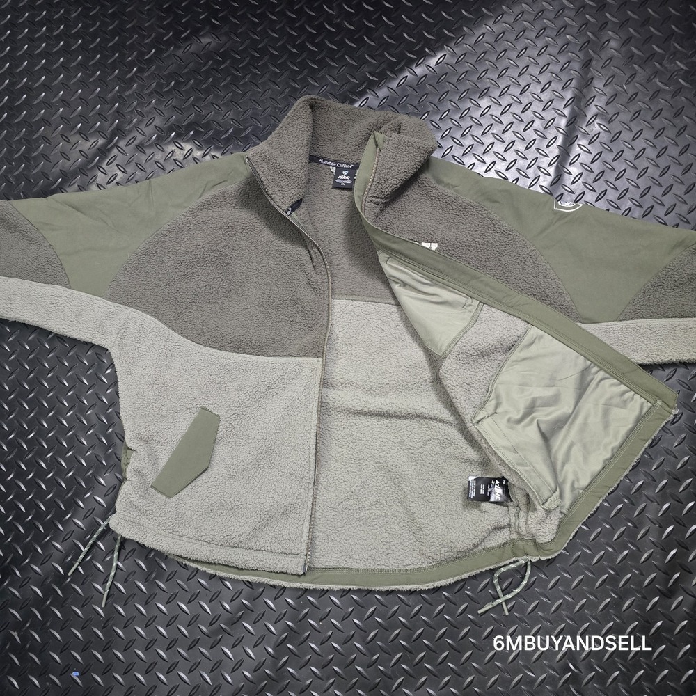 KÜHL Elixir Women's‎ XL Fleece Jacket Dark Moss Italy Outdoor Gorpcore - Picture 8 of 14